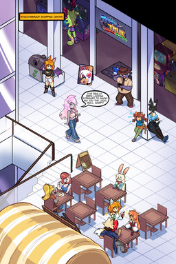 anthro arcade big_breasts black_body black_boots black_bottomwear black_clothing black_footwear black_fur black_skirt blonde_hair blush blush_stickers boots bottomwear breasts brown_hair clothed clothed_anthro clothed_female clothed_male clothing denim denim_bottomwear denim_clothing dialogue drinking ear_piercing ear_ring emanata female footwear fur green_clothing green_legwear green_thigh_highs grey_body grey_fur group hair jeans legwear long_hair male mall multicolored_body multicolored_fur multicolored_hair orange_body orange_fur orange_hair pants piercing pink_hair purple_body purple_fur ring_piercing shoes sitting skirt speech_bubble tail tan_hair text thigh_highs two_tone_body two_tone_fur two_tone_hair walking white_body white_fur wings yellow_eyes jamoart sega sonic_the_hedgehog_(series) bacardi_(muart242) helene_marilyn rouge_the_bat anteater bat bear canid canine cricetid domestic_cat felid feline felis fox hamster lagomorph leporid mammal pilosan rabbit rodent xenarthran 2026 absurd_res comic english_text hi_res