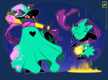 anthro baseball_bat bat_(object) cosplay duo eyewear female fur glasses heart_symbol magic scarf walter_sache deltarune night_in_the_woods nintendo pokemon undertale_(series) mae_borowski ralsei bovid caprine darkner domestic_cat felid feline felis generation_7_pokemon goat mammal mimikyu pokemon_(species) 2018 absurd_res alpha_channel crossover hi_res signature