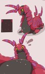 ambiguous_gender belly belly_squish big_belly black_body extreme_size_difference faceless_character feral group macro micro overweight simple_background size_difference smaller_human squish under_belly yellow_eyes listrymistery nintendo pokemon arthropod generation_5_pokemon human mammal myriapod pokemon_(species) scolipede absurd_res hi_res