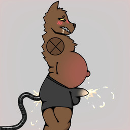 anthro blush bodily_fluids boxer_briefs boxer_briefs_only brown_body brown_fur bulge close_to_bursting clothed clothing cum cum_drip cum_in_ass cum_in_clothing cum_in_mouth cum_in_underwear cum_inside cum_through_clothing cum_through_underwear detailed_bulge dripping ejaculation erection expansion fur genital_fluids hose hose_inflation inflation male muscular muscular_male orgasm overstimulation overweight overweight_male solo swollen_belly topless underwear underwear_only wet wet_clothing wet_underwear gleep_glorp22 canid canine canis mammal 1:1 absurd_res hi_res