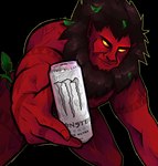 arm_markings beard beverage black_beard black_facial_hair black_hair black_mane can container facial_hair hair holding_beverage holding_can holding_container holding_object humanoid_pointy_ears improvised_clothing kneeling leaves_in_hair leg_markings looking_at_viewer male male_humanoid mane markings monster_energy_can muscular muscular_humanoid muscular_male offering_beverage offering_to_viewer plant plant_bottomwear pointy_ears red_body red_skin scene_parody shoulder_markings smile smiling_at_viewer solo thigh_markings translucent_background vein veiny_muscles vines yellow_eyes yellow_sclera dexechii_(artist) dota monster_energy ricardo_dancin' valve mogul_khan_the_axe ricardo_milos humanoid oglodi 2025 alpha_channel meme