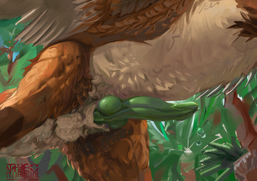 animal_genitalia animal_penis brown_body brown_fur erection feral forest fur genitals knot knotted_penis low-angle_view male penis plant sheath solo tree underside_view theotormon mythology ayken_tiarna dragon forest_dragon furred_dragon furred_scalie mythological_creature mythological_scalie scalie hi_res