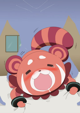 anthro bed_sheet bedding bedroom blush bodily_fluids brown_body brown_fur cuff_(restraint) doggystyle drooling duo female from_behind_position fur grabbing_sheets male male/female motion_lines open_mouth red_body red_fur restraints saliva saliva_string sex smile tears tears_of_pleasure window 5th_lost_cat anon anonymous anonymous_character mana_(conception) ailurid canid canine human mammal procyonid raccoon raccoon_dog red_panda tanuki hi_res shaded