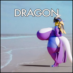 anthro armwear big_breasts big_butt black_border black_hair border breasts butt claws clothing ears_down elbow_gloves female gloves hair hands_behind_back handwear horn huge_breasts huge_butt hyper hyper_breasts legwear leotard pivoted_ears solo standing stockings tail thick_thighs toe_claws clar-3 man_meme mythology swissy dragon mythological_creature mythological_scalie scalie 1:1 3d_(artwork) blender_(artwork) digital_media_(artwork) hi_res