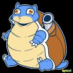 ambiguous_gender blue_body blue_skin brown_eyes claws derp_eyes feral overweight overweight_ambiguous overweight_feral shell smile solo nightlinez nintendo pokemon blastoise generation_1_pokemon pokemon_(species) reptile scalie 1:1 alpha_channel