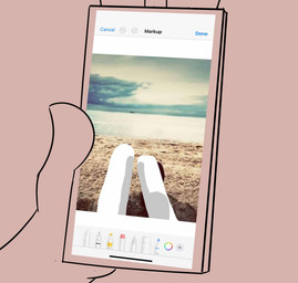 ambiguous_gender anthro beach brown_background brown_body cellphone close-up cloud electronics featureless_legs green_sky holding_cellphone holding_object holding_phone male marker mitten_hands phone photo sea simple_background sky solo spray_can text water white_body insert-thenewbl-here mario_bros mario_plus_rabbids_kingdom_battle nintendo raving_rabbids rayman_(series) ubisoft rabbid_mario lagomorph mammal rabbid 2024 crossover digital_drawing_(artwork) digital_media_(artwork) draw_over english_description english_text hi_res shaded