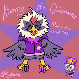 blue_body blue_feathers bow_tie clothing colored_claws colored_nails eye_bags feathers feet happy hoodie male nails open_mouth smile solo star_pattern talons text toes topwear white_body white_feathers psykwol nintendo pokemon kimmy_(psykwol) avian bird generation_5_pokemon pokemon_(species) rufflet 1:1 hi_res