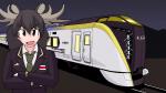 ambiguous_gender clothed clothing fully_clothed solo train vehicle kobuchi_(524koki) j-trec animal_humanoid deer deer_humanoid humanoid mammal mammal_humanoid aliasing binary_drawing digital_drawing_(artwork) digital_media_(artwork)