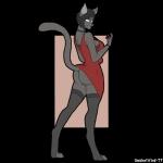 alternate_species anthro black_hair breasts butt choker clothed clothing digitigrade dress female hair implied_transformation jewelry legwear looking_down multi_breast necklace open_mouth short_hair simple_background solo standing stockings transparent_background unidentified-tf capcom resident_evil ada_wong domestic_cat felid feline felis mammal 1:1 2019 absurd_res alpha_channel digital_media_(artwork) hi_res