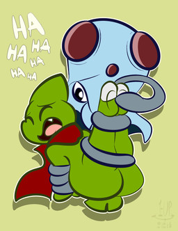 1-upclock ambiguous_gender anthro bdsm bondage bound butt duo feet foot_fetish hi_res jay_(1-upclock) larvitar laugh male nintendo open_mouth pokémon pokémon_(species) simple_background smile tentacles tentacool text tickle_fetish tickle_torture tickling tongue tongue_out video_games wrapped
Rating: Questionable
Score: 2
User: TheHappyAshibe
Date: June 29, 2017 1-upclock ambiguous_gender anthro bdsm bondage bound butt duo feet foot_fetish hi_res jay_(1-upclock) larvitar laugh male nintendo open_mouth pokémon pokémon_(species) simple_background smile tentacles tentacool text tickle_fetish tickle_torture tickling tongue tongue_out video_games wrapped
Rating: Questionable
Score: 2
User: TheHappyAshibe
Date: June 29, 2017