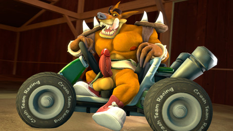 abs anthro balls big_balls big_claws big_penis bodily_fluids bracelet brown_eyes claws clothing eyebrows fangs footwear fur genital_fluids genitals humanoid_genitalia humanoid_penis jewelry kart leaking_precum licking licking_lips looking_at_viewer male muscular muscular_anthro muscular_male nipples open_mouth open_smile orange_body orange_fur pecs penis precum sharp_teeth shoes shoulder_pads sitting smile solo spiked_bracelet spiked_shoulder_pads spikes tan_body tan_fur teeth thick_eyebrows tongue tongue_out vehicle vein veiny_penis wheel yellow_sclera tigura activision crash_bandicoot_(series) tiny_tiger dasyuromorph mammal marsupial recently_extinct_species thylacine 16:9 2021 3d_(artwork) digital_media_(artwork) widescreen