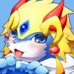 ambiguous_gender anthro blue_eyes blush looking_at_viewer open_mouth solo okunawa bandai_namco mythology tales_of_(series) tales_of_rebirth shaorune aquatic_dragon dragon mammal marine mythological_creature mythological_scalie scalie 1:1 2012 low_res