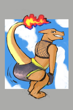 2_horns abdl abstract_background animal_feet anthro aroused aroused_smile bar_emanata bedroom_eyes bent_over biped black_clothing black_diaper black_fingerless_gloves black_fishnets black_gloves black_handwear black_legband black_legwear blue_eyes bulging_diaper butt claws clothed clothing cloud cloudy_sky confident confident_anthro confident_male countershade_tail countershade_torso countershading crop_top dancing diaper diaper_bulge diaper_fetish dragon_tail emanata eyebrow_ridge feces fingerless_gloves fire fishnet_clothing fishnet_crop_top fishnet_topwear flaming_tail full_diaper furgonomic_diaper furgonomics gloves grey_background grin grinning_at_viewer half-closed_eyes hands_on_knees hands_on_legs handwear head_horn horn humanoid_hands iconography legband legwear looking_at_viewer male motion_lines motion_outline multicolored_body multicolored_scales multicolored_tail multicolored_torso narrowed_eyes orange_arms orange_back orange_body orange_face orange_horn orange_legs orange_neck orange_scales orange_snout orange_tail pokemorph pooping raised_tail reptile_tail sagging_diaper scales scaly_tail seductive shaking_butt shirt simple_background sky sky_background skyscape smile smiling_at_viewer soiled_diaper soiling soiling_diaper solo stripper tail throwing_it_back toe_claws topwear twerking unclean_diaper used_diaper using_diaper wearing_diaper white_claws white_toe_claws yellow_body yellow_countershading yellow_diaper_frill yellow_scales yellow_tail yellow_torso yellow_underbelly caramelbunz mythology nintendo pokemon baxter_blaze fan_character charizard dragon generation_1_pokemon mythological_creature mythological_scalie pokemon_(species) reptile scalie absurd_res colored colored_sketch digital_drawing_(artwork) digital_media_(artwork) hi_res sketch