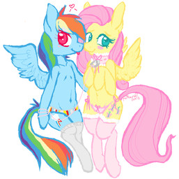 bdsm blue_body blue_feathers blue_fur clothing collar dominant dominant_female duo feathered_wings feathers female female/female footwear fur legwear licking lingerie master mistress multicolored_tail panties petplay rainbow_tail roleplay smile smirk socks stockings submissive submissive_female tail tongue tongue_out underwear wings yellow_body yellow_feathers naughtywrens friendship_is_magic hasbro my_little_pony mythology fluttershy_(mlp) rainbow_dash_(mlp) equid equine mammal mythological_creature mythological_equine pegasus low_res