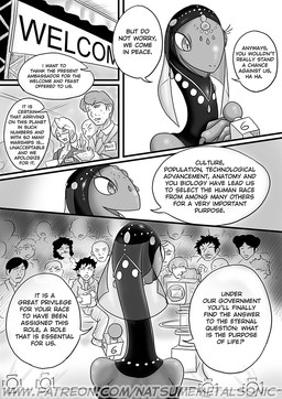 anthro camera clothing dialogue female group imminent_death male sitting speech_bubble suit text natsumemetalsonic alien human mammal reptile scalie 2016 comic english_text monochrome