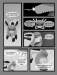 black_and_white charizard comic dialogue dragon eeveelution english_text female feral generation_1_pokemon generation_4_pokemon glaceon greyscale hi_res male monochrome mythological_creature mythological_scalie mythology nintendo pokemon pokemon_(species) scalie tderek99 text winter