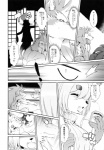 anthro can container female kemono male nude text amakuchi fenrir_(amakuchi) foxy-rena otama_(character) canid canine canis fox mammal wolf comic greyscale hi_res japanese_text monochrome translation_request