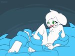 3_toes 4_fingers anthro bedroom_eyes blush blush_lines breathing butt consentacles feet femboy fingers fur green_eyes hair happy heart_reaction heart_symbol lying magic_user male moan narrowed_eyes nude on_front open_mouth pattern_background seductive sex simple_background solo tentacle_bed tentacle_hug tentacles tentacles_everywhere toes white_body white_fur whygena reggie_(whygena) mammal mouse murid murine rodent 2d_animation 4:3 animated frame_by_frame short_playtime