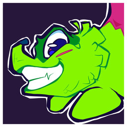 blue_eyes blush feral fur green_body green_fur grin looking_at_viewer magenta_body magenta_fur male pinata purple_background simple_background smile smiling_at_viewer solo teeth toony a-drain rareware viva_pinata fergy_fudgehog animate_inanimate fudgehog living_pinata 1:1 2026 hi_res