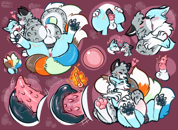 animal_genitalia animal_penis animal_vulva anus balls_deep blue_body blue_fur bodily_fluids canine_genitalia canine_vulva chair_position close-up duo erection feline_genitalia feline_penis female female_penetrated feral from_behind_position from_front_position fur genital_fluids genitals grey_body grey_fur heart_symbol hot_dogging in_heat kissing lying male male/female male_penetrating male_penetrating_female mating_press mating_season missionary_position multi_tail multicolored_body multicolored_fur nose_to_nose on_back ovum penetration penis pregnant pregnant_female rubbing_pussy sex sheath sitting tail vaginal vaginal_fluids vaginal_penetration conditional_dnp pocketpaws yoso_(zekeofgods) zeke_(zekeofgods) canid canine felid feline fox fox_spirit mammal pantherine snow_leopard hi_res