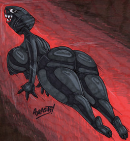 3_toes 4_fingers abstract_background anthro anthrofied areola big_areola big_breasts big_butt black_body black_eyes black_skin breasts bubble_butt butt curvy_figure eyelashes feet female fingers flying glistening glistening_arms glistening_body glistening_breasts glistening_butt glistening_legs glistening_skin huge_areola huge_breasts huge_butt huge_hips huge_thighs lipstick looking_at_viewer looking_back looking_back_at_viewer makeup motion_lines nipples nude nude_female nude_humanoid open_mouth open_smile puffy_nipples red_lipstick sharp_teeth smile solo teeth text thick_thighs toes voluptuous voluptuous_female voluptuous_humanoid weapon wide_hipped_female wide_hipped_humanoid wide_hips parasitedeath mario_bros nintendo animate_inanimate bullet_bill humanoid living_weapon 2025 artist_name graphite_(artwork) hi_res marker_(artwork) signature traditional_media_(artwork)