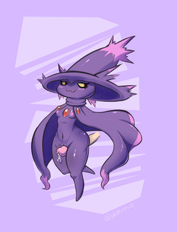 areola blush bodily_fluids breasts butt cum disembodied_penis duo erection female genital_fluids genitals ghost_sex humanoid_genitalia humanoid_penis male male/female navel nipples nude penis pussyjob sex simple_background smile solo_focus thigh_sex vulva yellow_sclera vetero nintendo pokemon generation_4_pokemon ghost human humanoid mammal mismagius pokemon_(species) spirit 2019 absurd_res digital_media_(artwork) hi_res