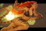 athletic athletic_female athletic_humanoid bikini claws clothing female hair red_hair solo swimwear two-piece_swimsuit nebezial marvel tigra animal_humanoid felid felid_humanoid humanoid mammal mammal_humanoid pantherine pantherine_humanoid tiger_humanoid