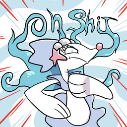 3_fingers ambiguous_gender blue_hair eyelashes feral fingers flippers hair long_hair mouth_closed pink_nose profanity solo star starfish_(accessory) vulgar white_body white_skin quarium nintendo pokemon aquatic asterozoan echinoderm generation_7_pokemon mammal pinniped pokemon_(species) primarina starfish 1:1 aliasing digital_media_(artwork) lol_comments reaction_image
