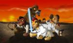 blue_lightsaber desert female feral group lightsaber male melee_weapon outside parody sunset weapon young young_feral alpha_rain disney star_wars the_lion_guard the_lion_king kiara_(the_lion_king) kion_(the_lion_guard) kovu_(the_lion_king) nuka_(the_lion_king) felid lion mammal pantherine crossover hi_res