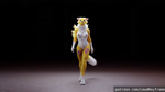 3_fingers anthro black_pawpads blue_eyes breasts dipstick_tail female fingers fur gloves_(marking) leg_markings markings neck_tuft nipples nude pawpads socks_(marking) solo tail tail_markings text tuft walking yellow_body yellow_fur lewdkeyframe bandai_namco blender_cycles digimon canid digimon_(species) mammal renamon 16:9 3d_(artwork) 3d_animation animated blender_(artwork) digital_media_(artwork) hi_res huge_filesize no_sound short_playtime url webm widescreen