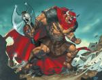 amazing axe bovine cattle chuck-piresart mammal muscles trahern warrior weapon
Rating: Safe
Score: 3
User: madcow100
Date: February 05, 2014