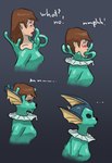 anthro black_nose blue_body blue_markings blush bound breasts brown_hair drone dronification ear_frill ellipsis encasement featureless_breasts female forced frill_(anatomy) glistening glistening_body goo_drip goo_in_mouth gradient_background hair head_crest head_frill hollow_eyes human_to_anthro hypnosis looking_down markings membrane_(anatomy) membranous_frill mind_control muffled neck_frill nude object_in_mouth open_mouth side_view simple_background snout solo species_transformation spiral_eyes transformation transformation_sequence white_frill yellow_frill stoneheron nintendo pokemon eeveelution generation_1_pokemon human mammal pokemon_(species) vaporeon 2019 colored colored_sketch hi_res shaded sketch