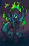 2012 changeling equine female feral friendship_is_magic green_eyes hair hobbes_maxwell horn horse looking_at_viewer my_little_pony queen_chrysalis_(mlp) solo wings
Rating: Safe
Score: 6
User: Hobbes_Maxwell
Date: April 21, 2012