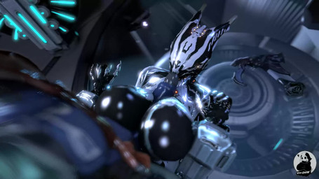 big_breasts big_penis breast_play breasts claws duo featureless_breasts female genitals gun huge_breasts male male/female not_furry penis ranged_weapon sex thick_penis titfuck weapon whitecrow digital_extremes tencent warframe nezha_(warframe) valkyr_(warframe) alien tenno 16:9 3d_(artwork) 3d_animation animated digital_media_(artwork) hi_res high_framerate no_sound short_playtime source_filmmaker_(artwork) video widescreen