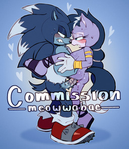 anthro armband balls blue_body blue_eyes blue_fur blue_hair blush bodily_fluids bracelet butt clenched_teeth clothing duo female footwear fur genitals gloves green_eyes hair handwear heart_symbol jewelry male male/female penis raised_leg sandals sex sharp_teeth shoes spiked_clothing spiked_footwear spiked_penis spiked_shoes spikes spikes_(anatomy) sweat tail teeth vulva meowwabae sega sonic_the_hedgehog_(series) sonic_unleashed lupe_the_wolf sonic_the_werehog canid canine canis eulipotyphlan hedgehog mammal wolf absurd_res hi_res