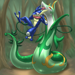 ambiguous_gender amphibian anthro duo feral forest frog greninja hi_res mykiio nintendo outside pokémon red_eyes reptile scalie serperior size_difference snake story_in_description tongue tree video_games vines vore webbed_feet webbed_hands
Rating: Safe
Score: 5
User: PokemonArtist
Date: November 26, 2014 ambiguous_gender amphibian anthro duo feral forest frog greninja hi_res mykiio nintendo outside pokémon red_eyes reptile scalie serperior size_difference snake story_in_description tongue tree video_games vines vore webbed_feet webbed_hands
Rating: Safe
Score: 5
User: PokemonArtist
Date: November 26, 2014