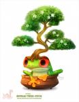 ambiguous_gender feral humor plant plant_pot pun solo text tree visual_pun piper_thibodeau amphibian elemental_creature flora_fauna frog red-eyed_treefrog treant tree_frog digital_media_(artwork) digital_painting_(artwork) url