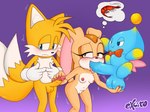 anthro ball_size_difference balls big_balls big_penis breasts cuckold fellatio female genitals group humiliation male oral penile penis penis_humiliation penis_size_difference pussy sex shrimp_(food) small_breasts small_but_hung small_penis small_penis_humiliation trio excito sega sonic_the_hedgehog_(series) cheese_the_chao cream_the_rabbit miles_prower arthropod chao_(sonic) crustacean marine shrimp hi_res