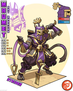 5_fingers 5_toes anthro arm_wraps armor biceps claws clothed clothing digit_ring feet female fingerless_gloves fingers footwear gameplay_mechanics gloves gui handwear headgear health_bar helmet hip_vent holding_melee_weapon holding_object holding_sword holding_weapon humanoid_feet humanoid_hands jewelry kote leg_wraps male mana_bar melee_weapon muscular muscular_male pecs plantigrade raised_heel ring scabbard solo standing stats sword sword_in_ground tail tail_wraps text thigh_cutout toe_claws toe_ring toeless_footwear toes topwear vambrace vest weapon wraps ceehaz dog_knight_rpg domestic_cat felid feline felis mammal 2026 4:5 absurd_res english_text hi_res signature