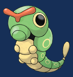ambiguous_gender circle_(marking) feral front_view green_body markings multicolored_body osmeterium pupils simple_background solo tail three-quarter_view transparent_background yellow_body yellow_markings yellow_sclera ken_sugimori nintendo pokemon arthropod caterpie caterpillar generation_1_pokemon insect larva pokemon_(species) alpha_channel full-length_portrait official_art portrait