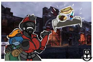 big_breasts breasts clothed clothing duo female firefighter gas_mask hat headgear headwear machine male mask not_furry christomwow fallout microsoft snow_punk android humanoid robot hi_res