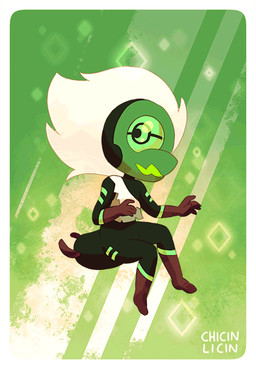 1_eye arthropod_abdomen beak female hair open_mouth solo white_hair chicinlicin cartoon_network steven_universe centipeetle alien alien_humanoid animal_humanoid arthropod arthropod_humanoid corrupted_gem gem_(species) humanoid insect insect_humanoid nephrite_(gem_species) animated