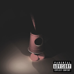1_eye ambiguous_gender anthro clothing feathers hat_feather headgear headwear loose_feather parental_advisory_sticker pose solo standing unusual_anatomy suinart blender_cycles deltarune undertale_(series) animate_inanimate cuptain darkner mammal 1:1 2025 3d_(artwork) album_cover blender_(artwork) cover digital_media_(artwork)