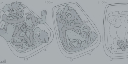 ambiguous_gender anal anal_penetration anthro bathtub bodily_fluids cum cum_drip death digestion dripping duo erection external_digestion eyes_closed fatal_vore forced genital_fluids genitals hooves humanoid_genitalia humanoid_penis male nude_anthro nude_male onomatopoeia oral oral_penetration penetration penis rape restrained restrained_by_tentacles sex sound_effects tail tentacle_around_penis tentacle_in_ass tentacle_in_mouth tentacle_penetration tentacle_rape tentacle_sex tentacles text time unusual_vore vore kibblekitt asinus donkey equid equine mammal tentacle_creature 2025 artist_name digital_drawing_(artwork) digital_media_(artwork) english_description greyscale hi_res monochrome sequence story story_in_description