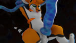 anthro balls blue_tentacles bodily_fluids cum fur genital_fluids genitals hair male orange_body orange_fur orgasm penis penis_in_tentacle sex solo striped_genitalia striped_penis stripes tail tentacle_sex tentacles throbbing throbbing_balls white_body white_fur gylala blender_eevee gylala_(character) chuki 3d_(artwork) 3d_animation animated blender_(artwork) digital_media_(artwork) hi_res high_framerate loop no_sound short_playtime webm widescreen