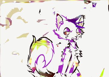 ambiguous_gender anthro chest_tuft fur multicolored_body multicolored_fur solo tail tuft white_body white_fur naircat domestic_cat felid feline felis mammal 2017 digital_drawing_(artwork) digital_media_(artwork) half-length_portrait microsoft_paint_(artwork) portrait