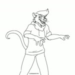 anthro bare_tail bottomwear clothed clothing derp_eyes dialogue ears_up eating eating_object fur hair hoodie humor male motion_blur narrowed_eyes no_shading object_in_mouth open_mouth pants pockets pupils raised_arms raised_tail shaking short_sleeves simple_background solo spread_arms standing tail throwing topwear trash what whiskers zer0rebel4 it's_always_sunny_in_philadelphia danny_devito timothy_(zer0rebel4) american_opossum mammal marsupial 1:1 animated digital_drawing_(artwork) digital_media_(artwork) meme monochrome short_playtime sound webm