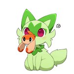 1:1 2023 2d_animation ambiguous_gender animated black_eyes body_in_mouth daww digital_media_(artwork) dorsal_fin duo facial_markings facial_tuft felid feral fin fish frame_by_frame fur generation_9_pokemon green_body green_fur green_markings head_markings larger_ambiguous loop mammal marine markings monotone_body monotone_fur motion_blur mouthless multicolored_body musical_note musical_symbol neck_tuft nintendo oral_vore orange_body orange_markings partially_inside pictographics playful playing pokemon pokemon_(species) pupils quadruped red_eyes shaded short_playtime simple_background simple_shading sitting size_difference slurping smaller_ambiguous speech_bubble sprigatito symbol tatsugiri tatsugiri_(curly_form) tontaro tuft vore white_background white_pupils