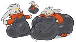 anthro belly belly_rolls big_belly big_breasts big_butt big_cheeks black_body breasts butt chubby_cheeks ears_down fat_rolls female grey_ears grey_face grey_hair grey_tail hair huge_belly huge_breasts huge_butt huge_cheeks hyper hyper_belly hyper_butt leg_rolls long_ears love_handles morbidly_obese morbidly_obese_anthro morbidly_obese_female motion_lines navel obese obese_anthro obese_female overweight overweight_anthro overweight_female pivoted_ears red_eyes scut_tail short_tail simple_background solo tail weight_gain white_background yellow_nose elika-303 nintendo pokemon generation_8_pokemon pokemon_(species) raboot 2024 colored digital_media_(artwork) hi_res shaded