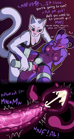 anthro arms_tied assisted_masturbation assisted_sex autopenetration blush blush_lines blushing_profusely bodily_fluids body_blush bound bra breasts clitoral_hood clitoris clothed/mostly_nude clothing cum cum_in_own_uterus cum_in_own_vagina cum_in_self cum_in_vagina cum_inside dirty_talk dom/sub dominant dominant_female duo ejaculation female genital_fluids genitals herm internal internal_vaginal intersex intersex/female legs_tied masturbation nipples non-euclidean_masturbation non-euclidean_sex orgasm panties penetration penile penile_penetration penis penis_in_own_vagina penis_in_vagina portal portal_masturbation portal_panties portal_penis portal_sex pull_out_denial pull_out_request questionable_consent resisting_orgasm safeword sex snout tail text thinking_with_portals underwear unwanted_cum_inside vaginal vaginal_penetration vulva vulva_blush av-15 felid feline kobold mammal scalie absurd_res digital_drawing_(artwork) digital_media_(artwork) english_text hi_res